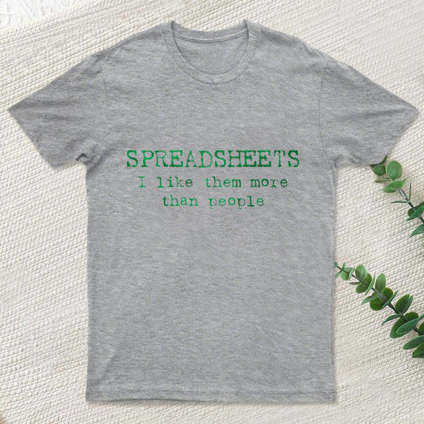 Spreadsheet Excel teeforgeeks T-Shirt