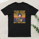 Giorgio Tsoukalos Aliens It Was Aliens teeforgeeks T-Shirt
