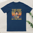 Giorgio Tsoukalos Aliens It Was Aliens teeforgeeks T-Shirt
