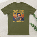 Giorgio Tsoukalos Aliens It Was Aliens teeforgeeks T-Shirt