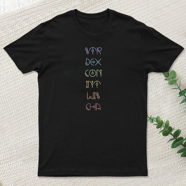Character Abilities Dungeons And Dragons Rainbow teeforgeeks T-Shirt