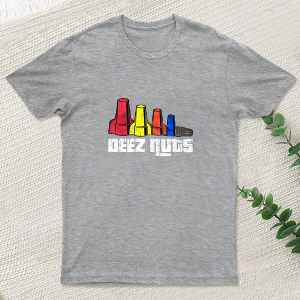 Deez Nuts Electrician Nerd T-Shirt