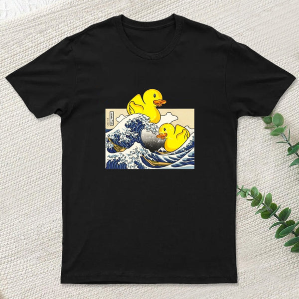 The Great Duck Off Kanagawa teeforgeeks T-Shirt