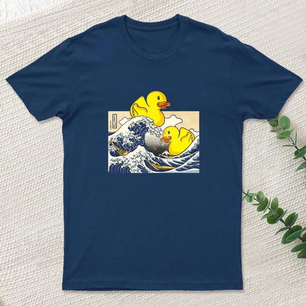 The Great Duck Off Kanagawa teeforgeeks T-Shirt