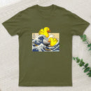 The Great Duck Off Kanagawa teeforgeeks T-Shirt