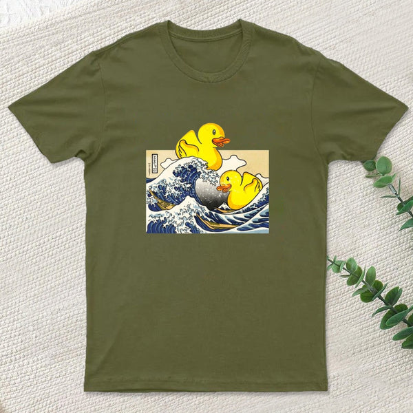 The Great Duck Off Kanagawa teeforgeeks T-Shirt