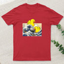 The Great Duck Off Kanagawa teeforgeeks T-Shirt