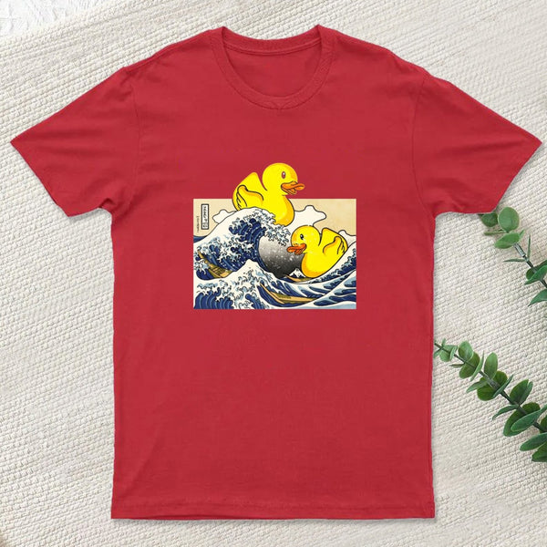 The Great Duck Off Kanagawa teeforgeeks T-Shirt