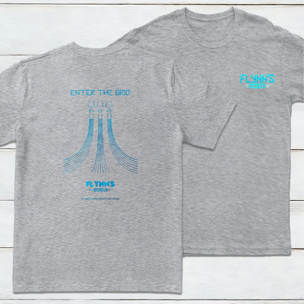 Enter The Grid Front And Back Printing teeforgeeks T-Shirt