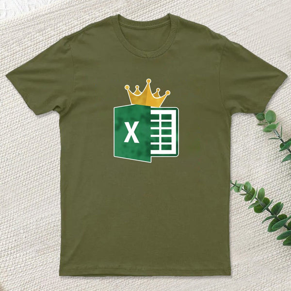 Crowned Excel teeforgeeks T-Shirt