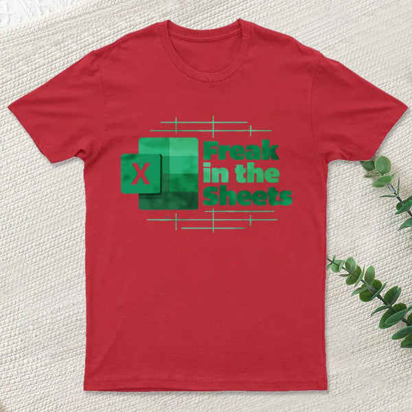 Freak In The Sheets Green Design teeforgeeks T-Shirt