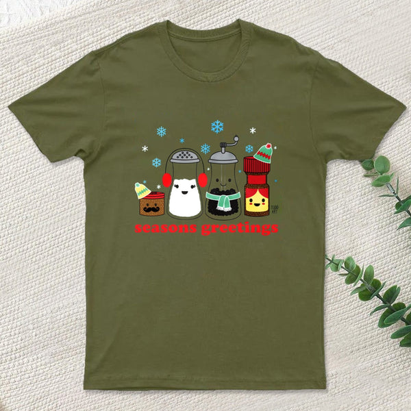 Seasons Greetings teeforgeeks T-Shirt