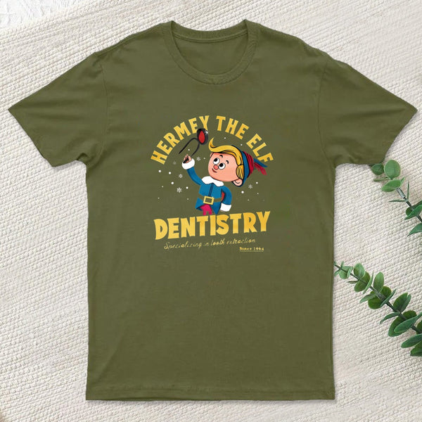 Hermey The Elf Dentistry teeforgeeks T-Shirt