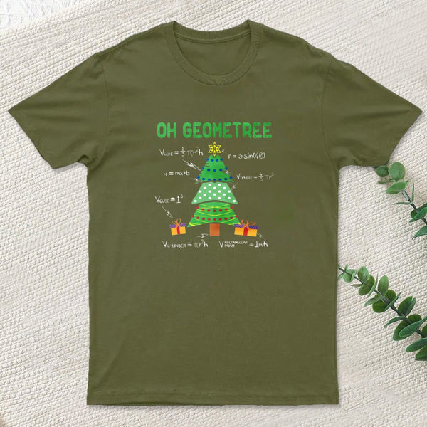 Oh Geometree Geometry Math Science teeforgeeks T-Shirt