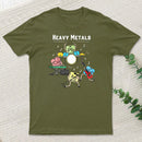 Heavy Metals Rock Chemistry Physics Periodic Table Of Elements teeforgeeks T-Shirt