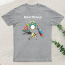 Heavy Metals Rock Chemistry Physics Periodic Table Of Elements teeforgeeks T-Shirt