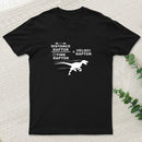 Distance Raptor Divided By Time Raptor Equals Velociraptor T-Shirt