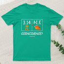 Pi Pie Math Professor T-Shirt