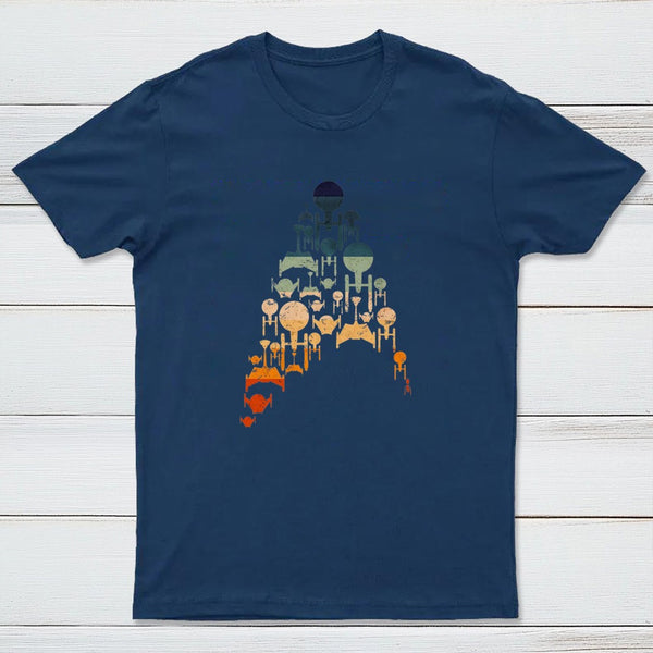 Retro Scifi Space T-Shirt