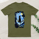 Cat Starry Night T-Shirt