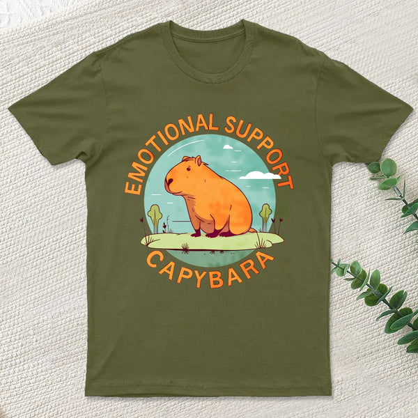 Emotional Support Capybara T-Shirt