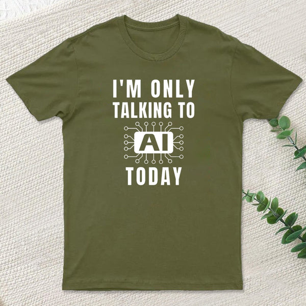 Funny Artificial Intelligence Slogan Ai T-Shirt