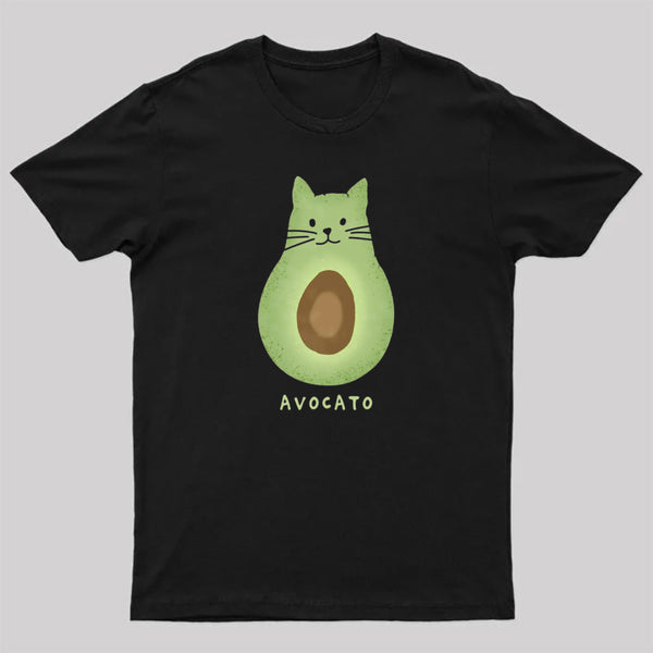 Avocato Cat Avocado Pun T-Shirt