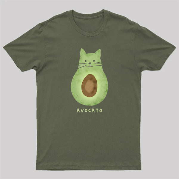 Avocato Cat Avocado Pun T-Shirt