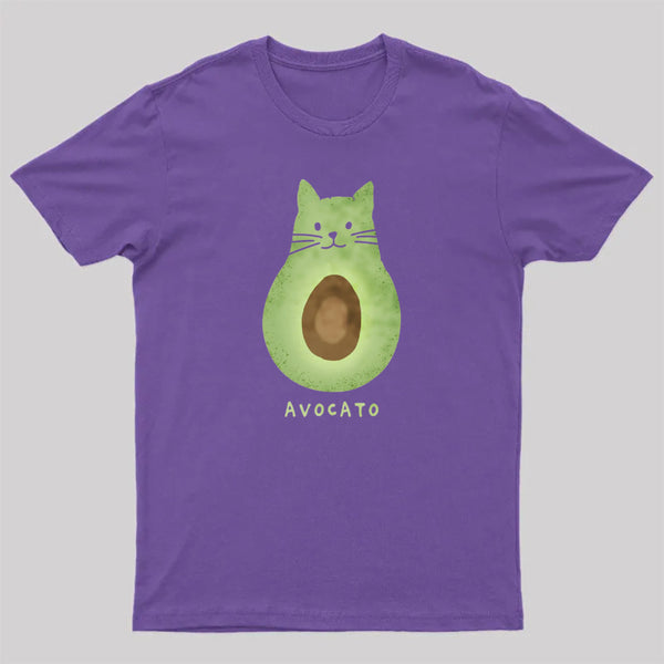 Avocato Cat Avocado Pun T-Shirt
