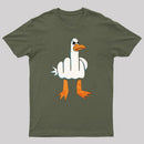 Rude Seagull Design Funny T-Shirt