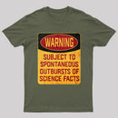 Science Warning T-Shirt