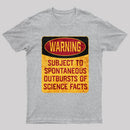 Science Warning T-Shirt
