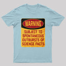 Science Warning T-Shirt