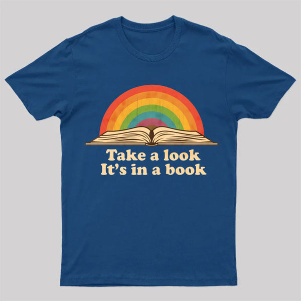 Take A Look It Is In A Book Vintage T-Shirt