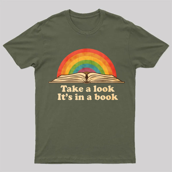 Take A Look It Is In A Book Vintage T-Shirt