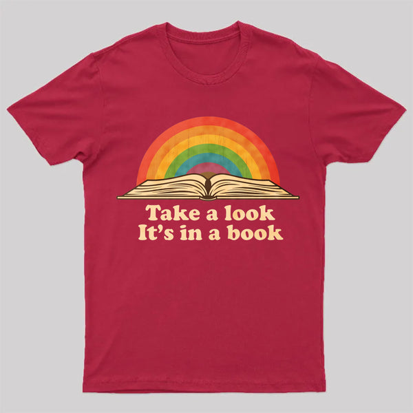 Take A Look It Is In A Book Vintage T-Shirt