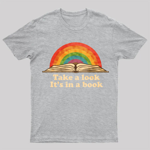 Take A Look It Is In A Book Vintage T-Shirt