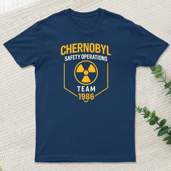 Chernobyl 1986 Safety Operations Team T-Shirt