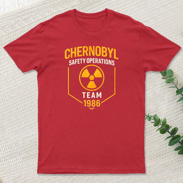 Chernobyl 1986 Safety Operations Team T-Shirt
