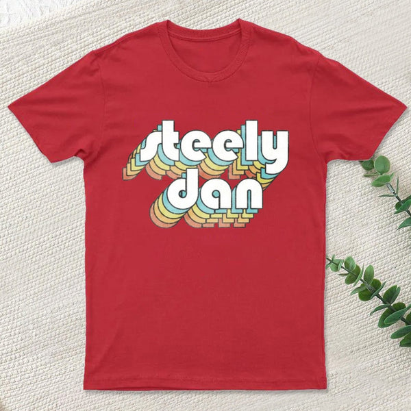 Steely Dan Retro Faded Style T-Shirt