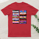 Retro 80S Movies Vhs Stacks T-Shirt