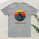 Airwolf Sunset 1980S Retro T-Shirt