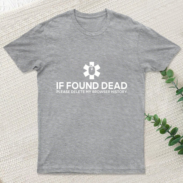 Delete My History T-Shirt