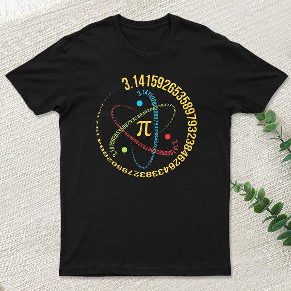 Atom Pi Math Science T-Shirt