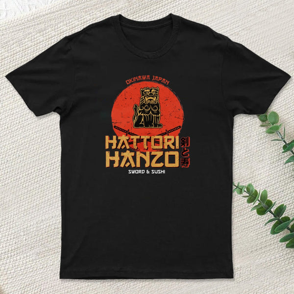 Hattori Hanzo Sword Sushi T-Shirt