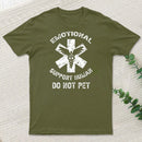 Emotional Support Human Do Not Pet T-Shirt