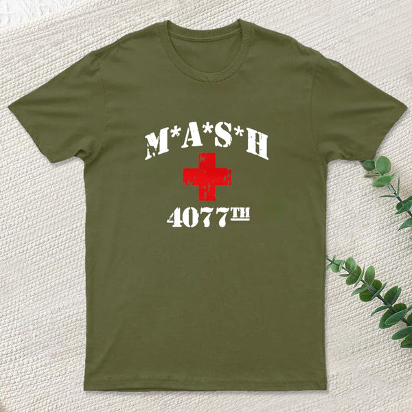Mash 70S Tv Military Hit Show Army Surgical Unit Tee 70S T-Shirt