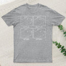 Capybara All The Moods Nerd T-Shirt