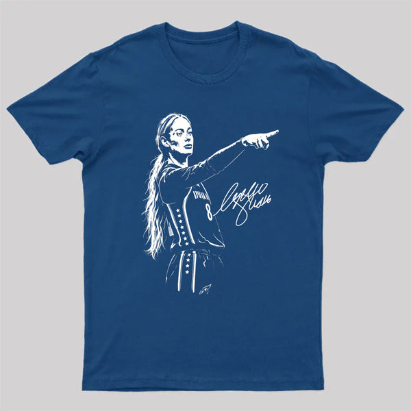 Sophie Cunningham Vintage Basketball Graphic Tee, Retro Sports Fan Unisex Cotton T-Shirt