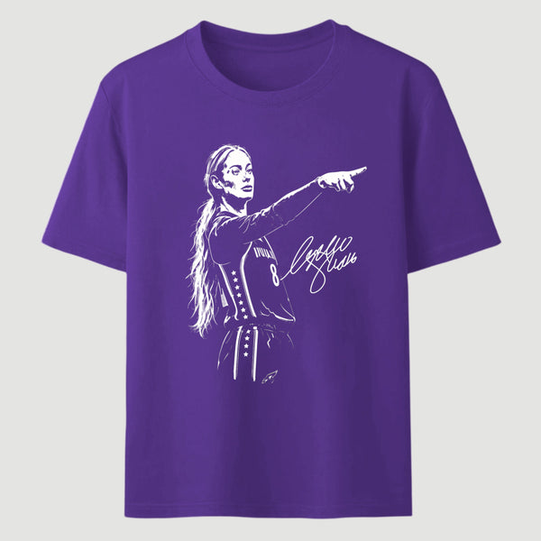 Sophie Cunningham Vintage Basketball Graphic Tee, Retro Sports Fan Unisex Cotton T-Shirt